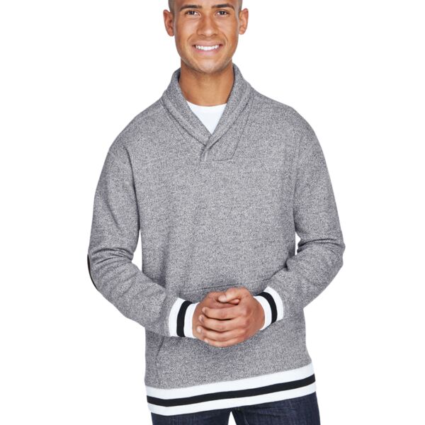 Adult Peppered Fleece Shawl Collar Thumbnail