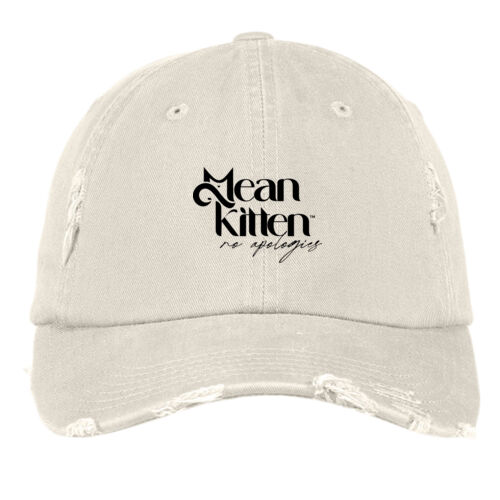 Mean Kitten White Cap Thumbnail